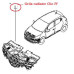 GRILA RADIATOR CLIO 4       622563184R