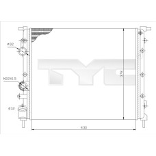 RADITOR RACIRE LOGAN 1,4 si 1,6